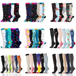 Men's Socks Compression Stockings Varicose Veins Dropship Outdoor Sport Men Women For Anti Fatigue Pain Relief Knee