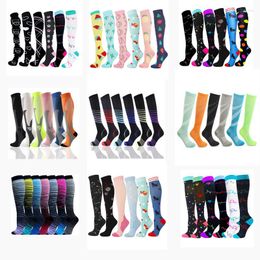 Men's Socks Dropship Compression Men & Women Running 20-30 Mmhg Graduated For Edoema Diabete Varicose Veins Flight Travels