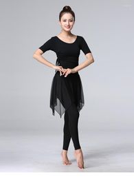 Stage Wear Belly Dancing Pant Latin Dance Skirt Modal Training Dress Irregular Trousers For Women