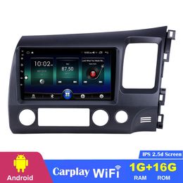 Android 4 Core Car dvd Audio Radio Player 9 Inch Head Unit for Honda Civic RHD 2006-2011auto gps navigation