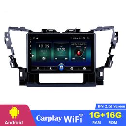 10.1 inch Car dvd Radio Android Player with Navigation Auto Music System for Toyota Alphard 2015-2016 support Carplay TPMS DVR OBD II Rear camera