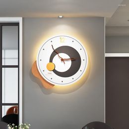 Wall Clocks Luminous Unique Clock Precise Modern Design Stylish Simple Silent Mechanism Decoracion Relogio De Parede Decor