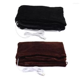 Blankets 45x80cm Electric Warming Heating Blanket USB Heated Shawl Shoulder Neck Soft 5V4W For Winter Warm Healthy Care