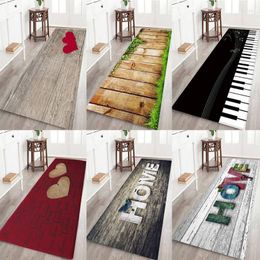 Carpets Modern Printed Flannel Area Rug 3D HOME Letter Room Floor Carpet For Living Bedroom Decorative Pad