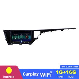 Car DVD Video Audio Radio Player with GPS for Toyota Camry LHD 2018-2019 10.1 inch Android System support DVR Rearview Camera