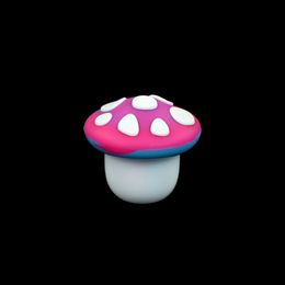 Smoking Accessories glow-in-the-dark mushroom silicone container