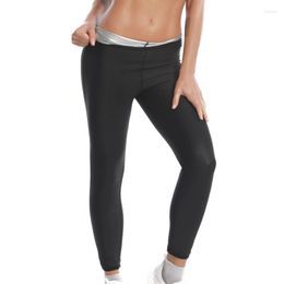 Women's Shapers Women's Silver Ion Coating Thermo Slimming Pants Sweat Sauna Suits Body Woman Waist Trainer Shorts Fitness Shapewear