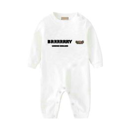 Infant Born Baby Boy Girl Rompers Designer Brand Letter Costume Overalls Clothes Jumpsuit Kids Bodysuit for Babies Romper Outfit Jumpsuits