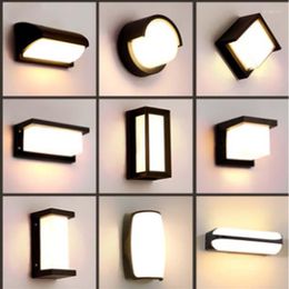 Outdoor Wall Light Waterproof IP65 Balcony Porch Lamp Garden Yard Villa Courtyard Decor 18w 12w 220v