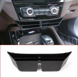 Car Organiser Centre Console Storage Box Key Phone Tray ABS Black For X1 X2 F47 F48 F39 2022-2022 Interior Modification Accessories