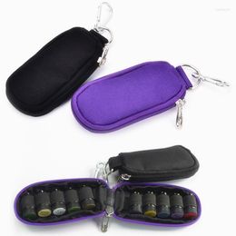 Storage Bags 10 Slot Bottle Essential Oil Case Protects For 3ml Rollers Oils Bag Travel Carrying Organiser