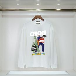 2023 Men's Hoodies & Sweatshirts G new sweater in autumn and winter black white size m-XXX