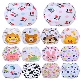 Newborn Baby Cloth Diaper Reusable Nappies Training Pant Children Changing Cotton Free Size Washable 20221005 E3