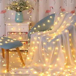 Strings 3M 5M 10M Copper Silver Wire LED String Lights Waterproof Holiday Lighting For Fairy Christmas Tree Wedding Party Decoration