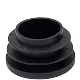 Wholesale Household Sundries Plastics 1" Inch Round Plastic Hole Plugs Inserts Black End Caps Metal Tubing Hardware Fences Glide Protection Chair Legs Furniture