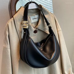 Evening Bags Casual Soft Leather Shopping Shoulder Bag Women's Underarm 2022 Fashion Crossbody Trend Travel Vacation Handbag