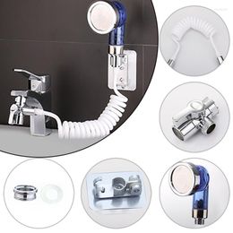 Bathroom Shower Sets Handheld Set Philtre Manifold Three Gear Faucet Extension External Shampoo Artefact Single Cut