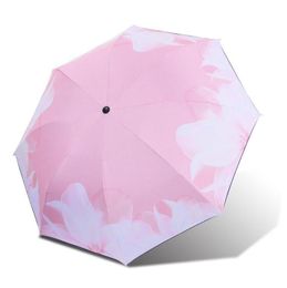 200pcs/lot Female Umbrellas Handle Creative Lace Cute Sunny and Rainy Anti-UV Umbralla Drinkware Women Rain Umbrella RRE14695