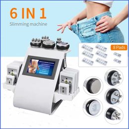 2023 RF Multi-function Efficient And Safe Fat Blasting Laser Cavitation Radio Frequency Equipment Vacuum Cavitation Ultrasonic Degreasing Beauty Instrument