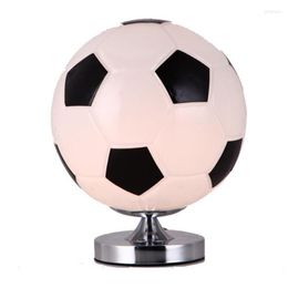 Table Lamps Modern Football Basketball Dimmer Lamp Bedroom Children's Room Sport Desk Night Light Dia 25cm 1334