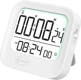 Pomodoro Interval Timer Countdown Clock Tomato Stopwatch White Backlight RRE14691