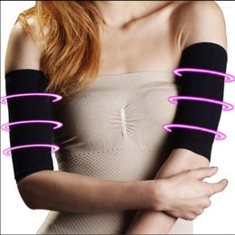 Knee Pads 1Pair 420D Compression Slimming Arms Sleeves Workout Toning Burn Cellulite Shaper Fat Burning For Women Weight Loss