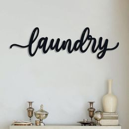 Paintings Laundry Sign Wall Art Decor Acrylic Painting Home Decoration 429x122 Cm169x48 Inch Hang On Room Wall 221006