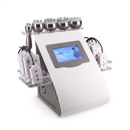 6 in 1 40K Cavitation Slimming Machine RF Vacuum Laser Radio Frequency Fat Burning Liposuction Machine