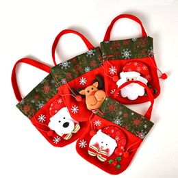 Cute Christmas Gift Bag Xmas Candy Tote Bags Christmas Decorations RRE14722