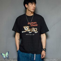 Men's T-Shirts Collection Summer Human Made T Shirt Men Women Tiger Human Made T-shirt Humanmade Tops Tees T221006