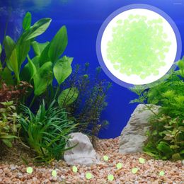 Party Decoration 400 Pcs Gravels Glowing Gravel Glow In The Dark Stones Luminous Resin Decor For Tank Garden Home