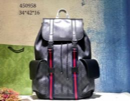 Classic Backpack Luxury Designer Totes Handbag Womens Men Schoolbag Fashion real Letter Knapsack Lady Travel Outdoor Bag