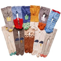 Socks 03T Baby Leggings Autumn Boys Girls Cotton Tights Toddle Big Pp Tight Cute Cartoon Print Legging Kids Leg Warmers Stocking 2201006