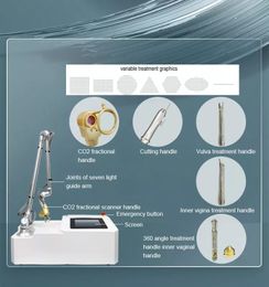 Multi RF tube Fractional Co2 Laser For Scar Removal Skin Rejuvenation carbon Laser Machine and women vaginal tighten beauty salon device