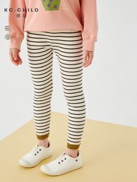 Leggings Tights KC Child Girls Kids Baby Striped Classic Style Age2 12Y 221006