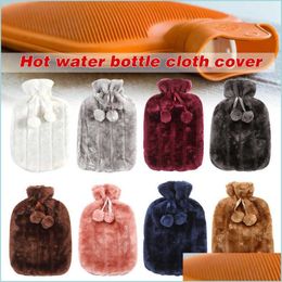 Hanging Baskets Baskets 2L Thermos Case Detachable Plush Anti Cold Faux Fur 2022 Drop Delivery 2021 Home Garden Housekee Organisation Dh3Qu