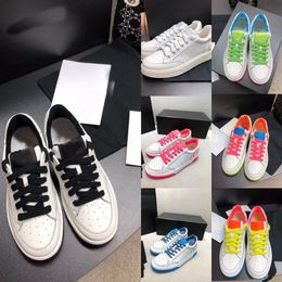 Designer Sapatos casuais de luxo Tênis de camurça de camurça tênis feminino de nylon tênis reflexivo tamanho 35-40