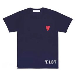 Play Brand T Shirt Designer T Shirt Men's Tshirts Fashion Women's Amirirs Shirt Sleeve Heart Badge Top Clothes 836