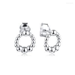 Stud Earrings Dropship Suppliers Beaded Circle Woman Mother's Day Elegant Collection For Jewellery Making
