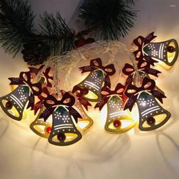 Christmas Decorations String Lights 150cm Santa Claus Snowflake Candy LED Tree Decoration Garland Lamp 2022 Xmas Ornament