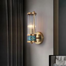 Modern Gold Wall Lamps Indoor Background Wall Sconce Vanity Lamp For Restaurant Living Room Bedroom Hotel Stair Light