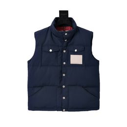 Parka da uomo Piumino Gilet Giacche alla moda Parka classico Tasche Capispalla Giacca a vento con cappuccio Cappotti Piumino Oversize Taglia S-XL