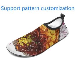 2023 Custom shoes DIY Support pattern customization water shoes mens womens whitem sports sneakers Breathable