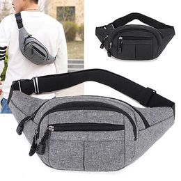HBP Cashier waist bag men and women 2023 new canvas multifunctional high-capacity sports waists bags mobile phone bagi money collection business