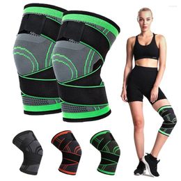 Knee Pads Sports Kneepad Men Pressurized Elastic Support Fitness Gear Brace For Protector Compression Sleeve