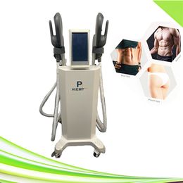 ems slimming machine 4 pads rf hiemt fat burning body sculpt 2022 hiems ems sculpting shape vest line butt build muscle stimulation smart fitness beauty equipment