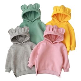 Jackets Style Infant Baby Boys Girls Clothes Children Kids Clothing Hooded Shirt Cute Cotton Coat Warm Long Sleeve Jacket for girls 221006