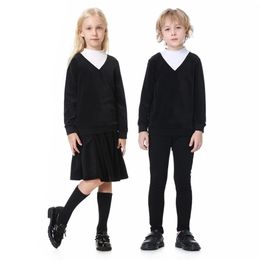 Family Matching Outfits boys girls velour mock neck set top romper family matching clothes children baby teen fall winter velvet fashion clothing 221006