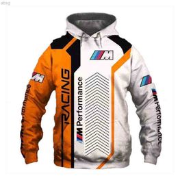 Hoodies Style for Men Hoodie Bmw Color Fashion Sweater Long Sleeve Fall Spring Sports 3d Printing Car Sweate