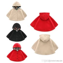 Newborn Sweatshirt Baby Childrens Coats Jacket Clothes for 024m Spring Autumn Outwear Cloak Winter Girls Poncho